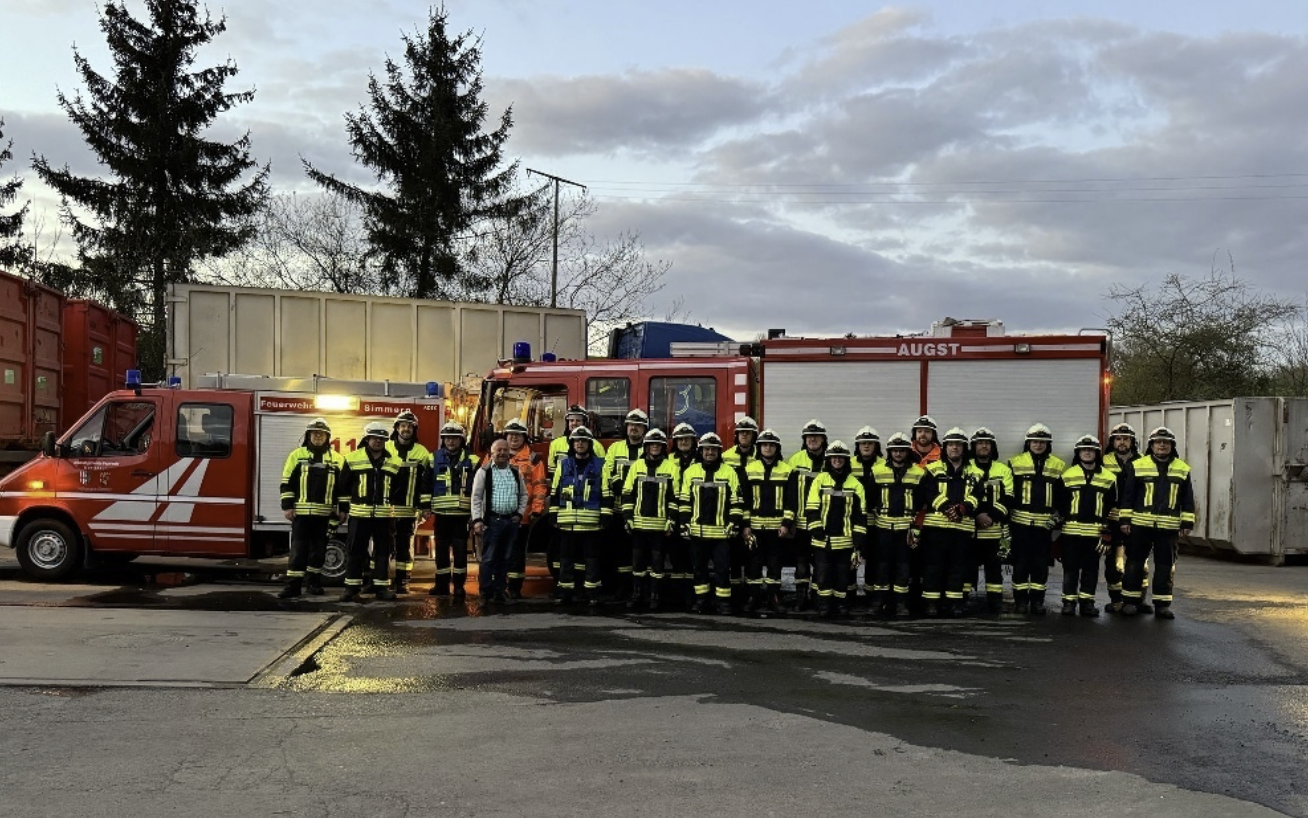 Feuerwehrübung in Simmern